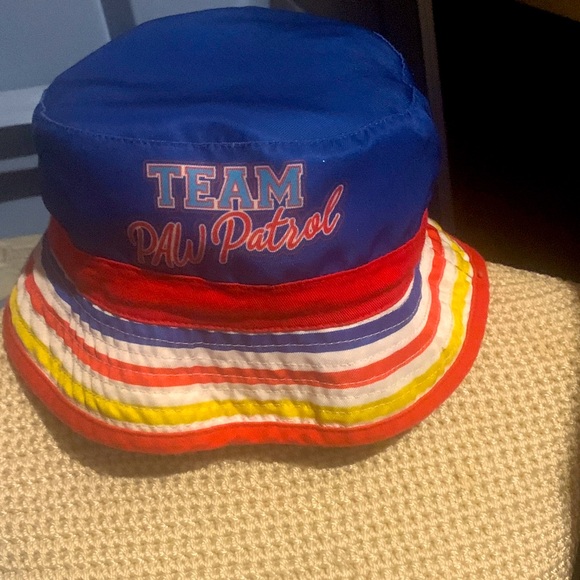 Paw Patrol  reversible Striped Kids Hat - Blue, Red, Yellow - Picture 1 of 5